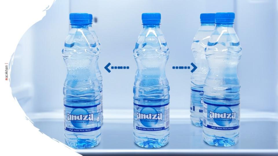 Des ruptures de stocks de l’eau minérale Andza envisageables