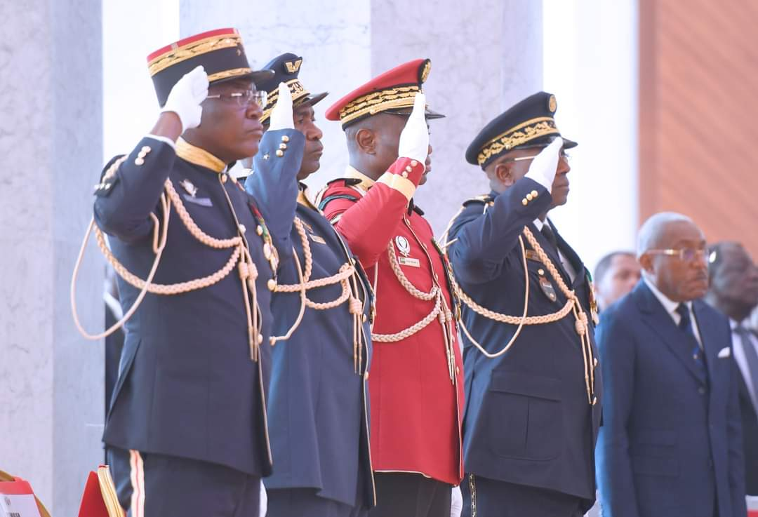 Presentation des vœux de nouvel an au chef de l’Etat : passage du corps diplomatique et des forces de sécurité et de défense