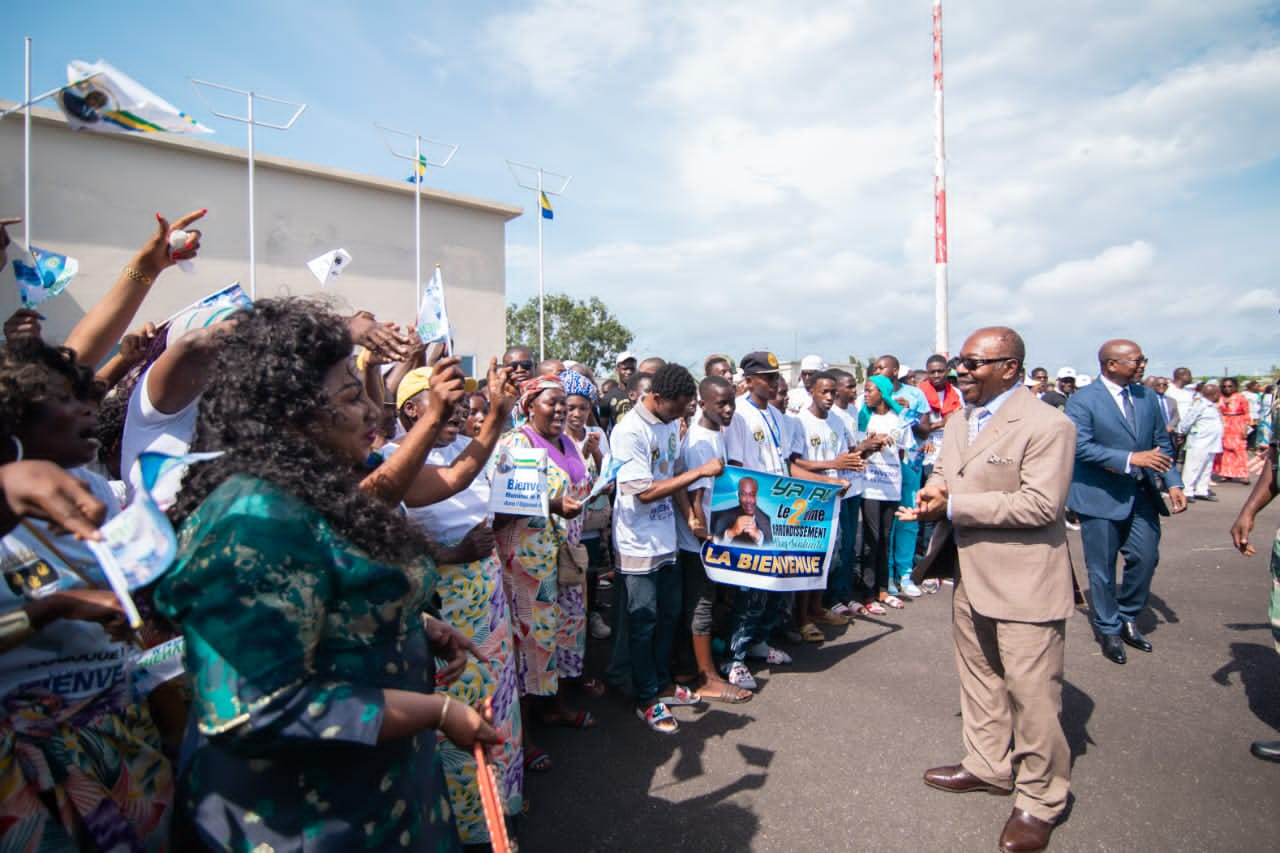 Ali BONGO ONDIMBA, au contact des populations de l’Ogooué maritime