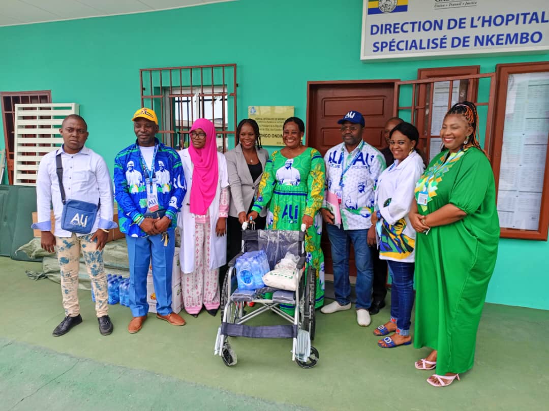 2ème arrondissement de Libreville: les candidats PDG aux législatives renforcent les capacités de l’Hôpital spécialisé de Nkembo