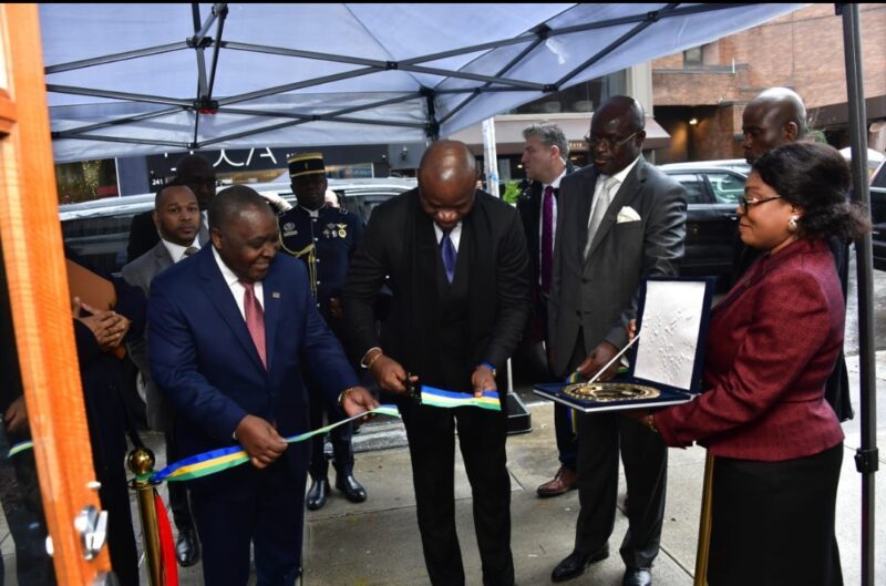 Diplomatie: le président de la Transition inaugure la « Maison du Gabon » à New York