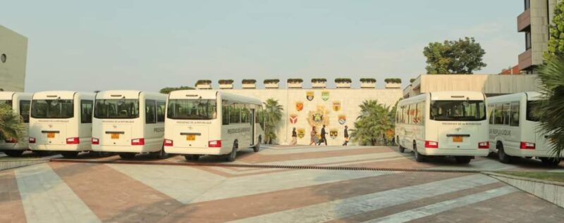 Des nouveaux bus de transport pour le personnel de la présidence de la République