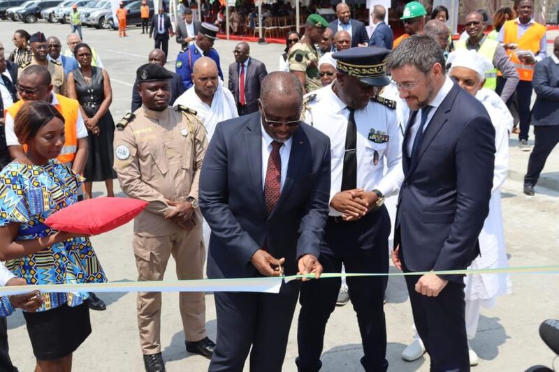 Port Commercial d’Owendo : inauguration du pont reliant le quai et le terminal à conteneurs