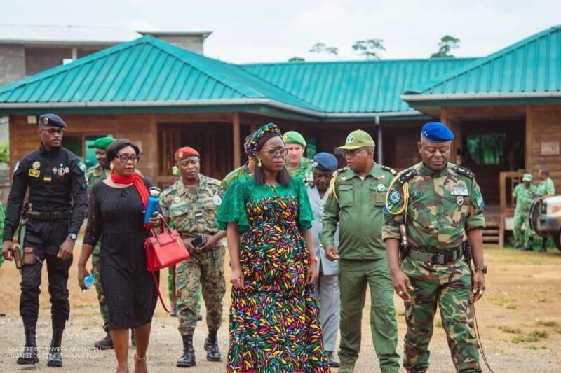 Visite de la Ministre de l’Environnement à l’Agence Nationale des Parcs Nationaux du Gabon