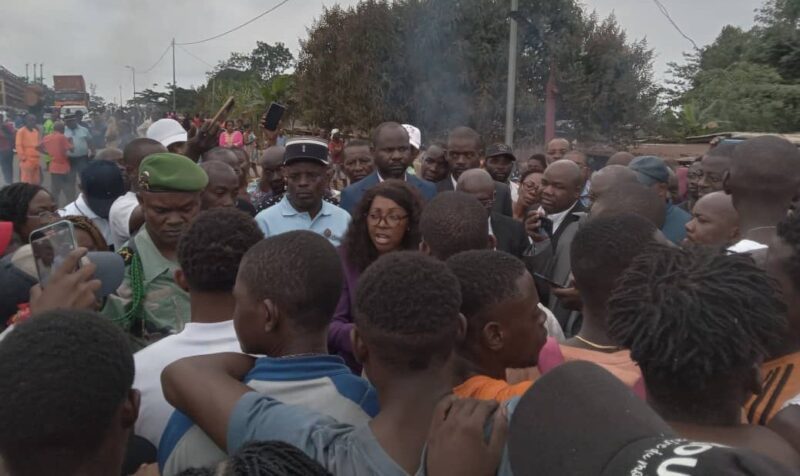 Préparation de la Visite Présidentielle :Laurence MENGUE-ME-NZOGHE, Sensibilise les populations du Département du Komo Kango