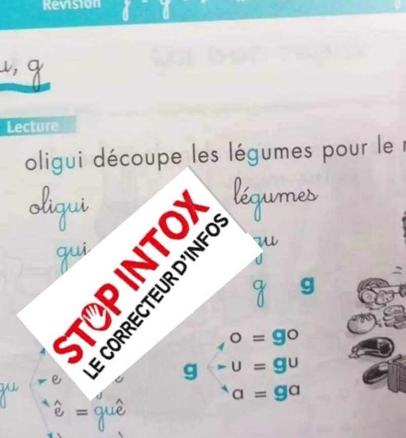 Stop aux Fake News : Le Ministère de l’Éducation dément une fausse page de manuel scolaire