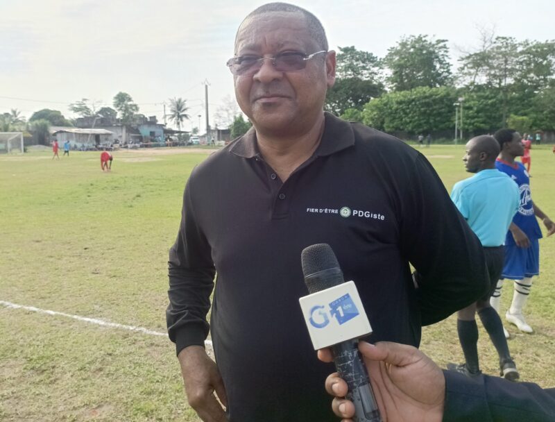 AKANDA : JEAN MARIE OGANDAGA EN SOUTIEN AUX JEUNES FOOTBALLEURS