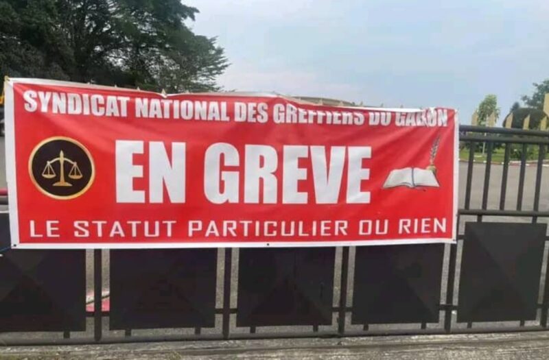 La Justice Gabonaise à l’arrêt : Magistrats et Greffiers en grève